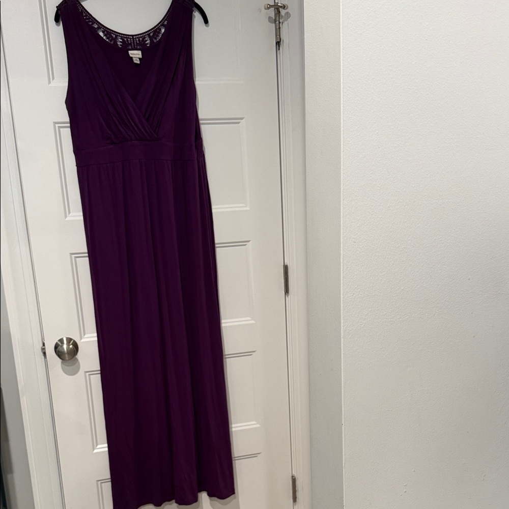 Merona Deep Purple Maxi Dress